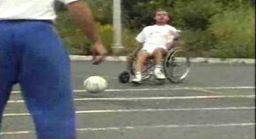 Atleta paraplégico Campeão Olímpico