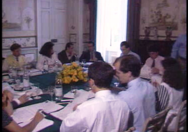 Reunião de jovens empresários da CEE