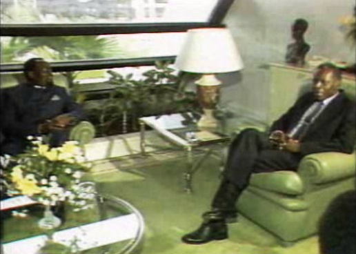 Encontro entre Eduardo dos Santos e Jonas Savimbi