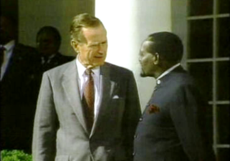 Jonas Savimbi em Washington