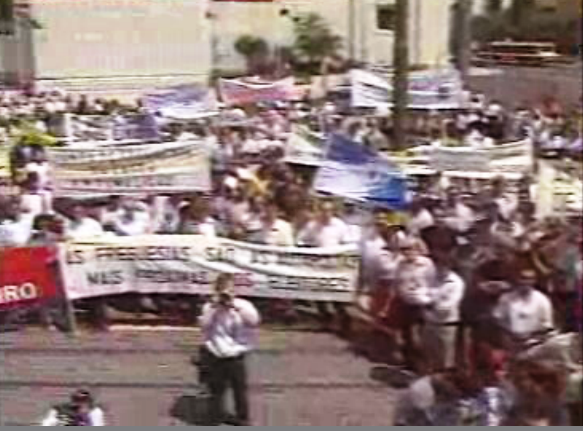 Manifestações da ANAFRE e da UGT