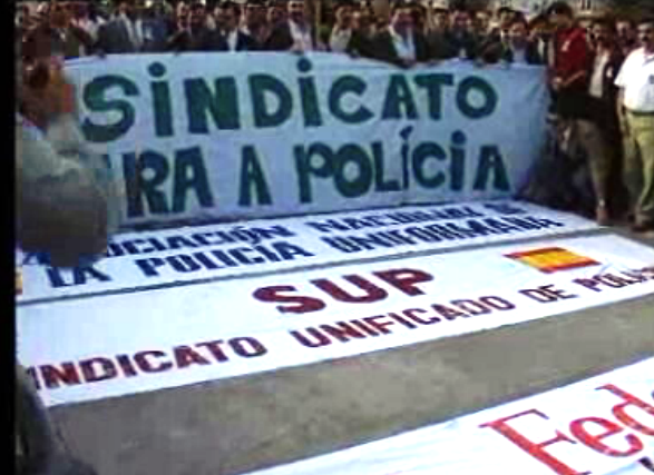 Manifestação da PSP