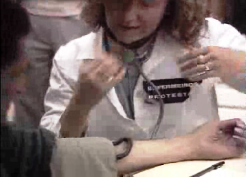 Protesto de enfermeiros