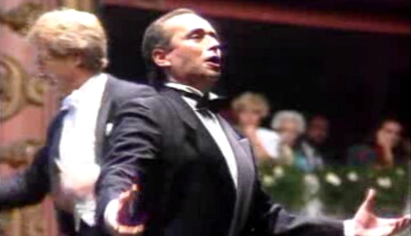 José Carreras no Coliseu dos Recreios