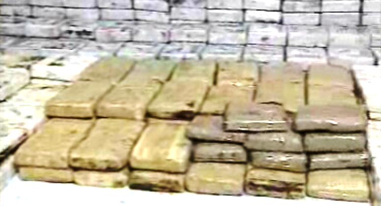 Apreensão de cocaína