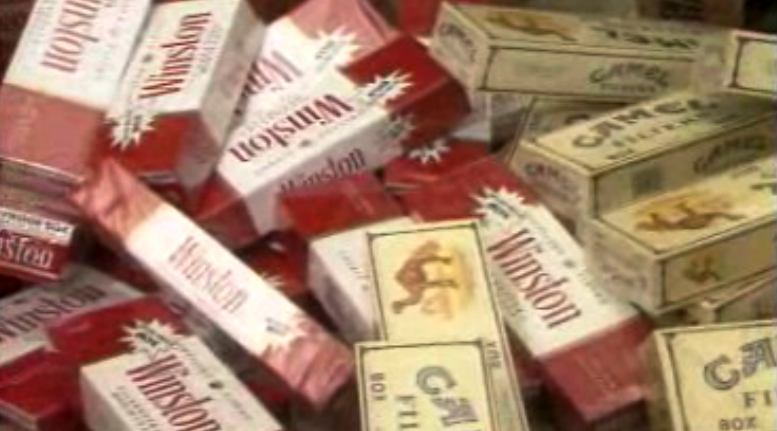 Apreensão de tabaco