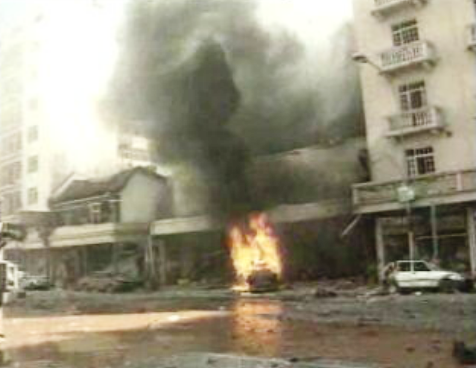 Explosão em Joanesburgo