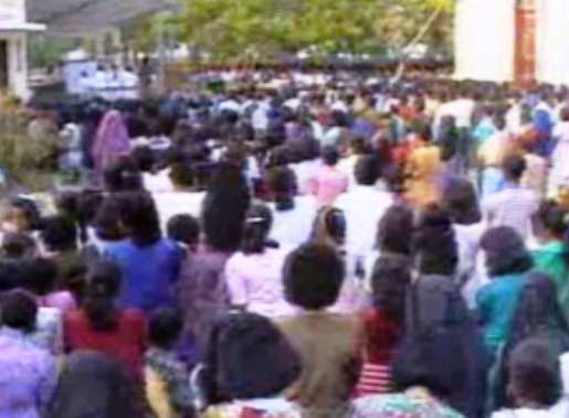 Manifestação de familiares das vítimas de Díli