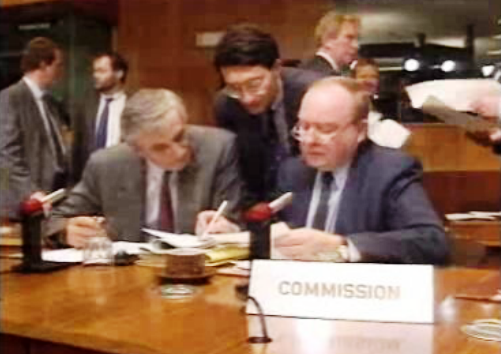 Reunião dos ministros das Finanças da CEE