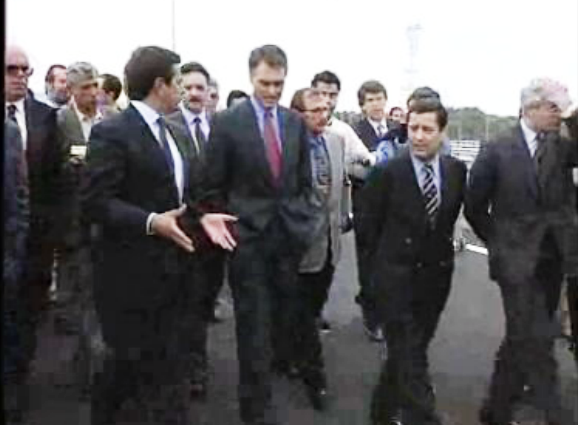 Inauguração de troço de autoestrada