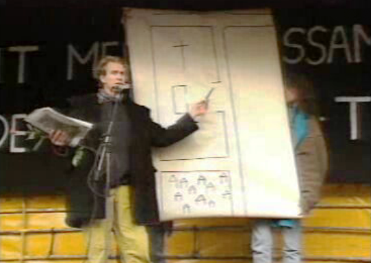 Manifestação contra a Indonésia