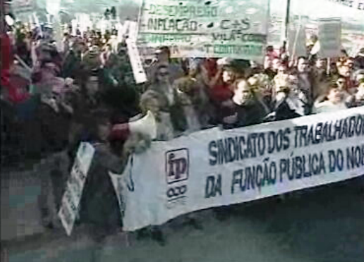 Manifestação da CGTP e da UGT