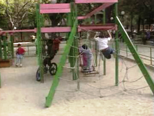 Insegurança dos parques infantis
