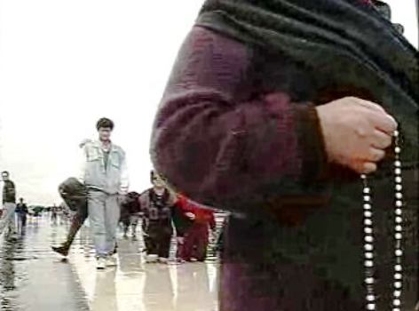 Peregrinos no santuário de Fátima