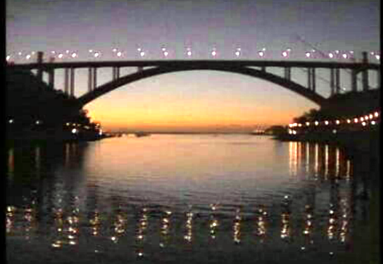 Paisagem da Ribeira até à Foz