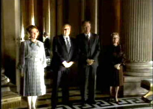 Visita de Mário Soares à Bélgica