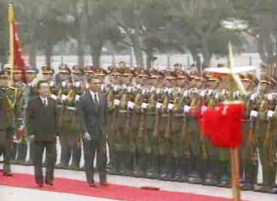 Visita de Cavaco Silva à China