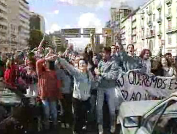 Contestação estudantil