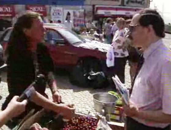 Campanha eleitoral do PSN para o Parlamento Europeu