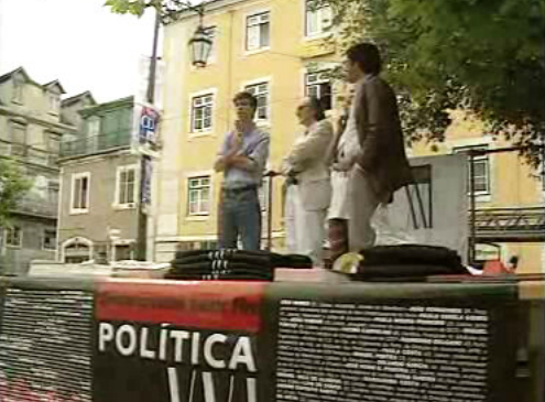 Campanha eleitoral do política XXI para o Parlamento Europeu