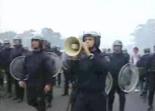 Situação na Ponte 25 de Abril