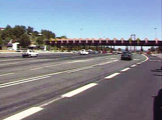 Fim dos confrontos na Ponte 25 de Abril