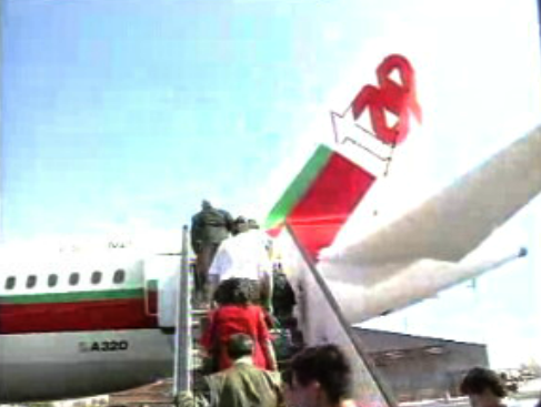 Violência num voo da TAP