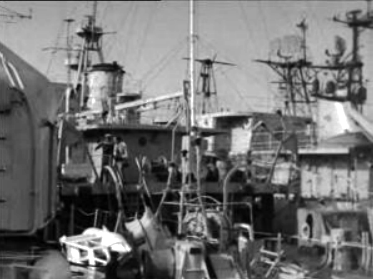 Mau tempo na Base Naval do Alfeite