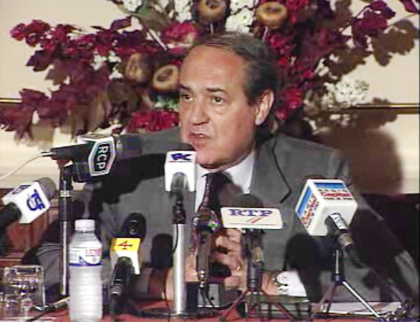 Conferência de imprensa César Torres