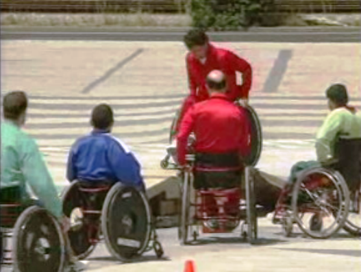 Protesto dos deficientes