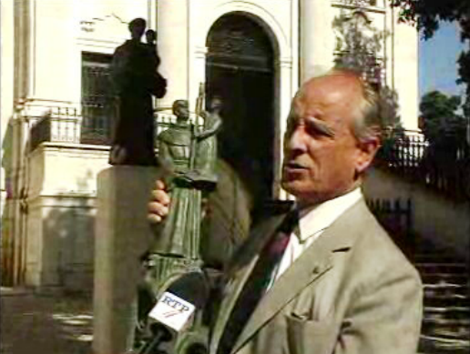 Restauro da estátua de Santo António