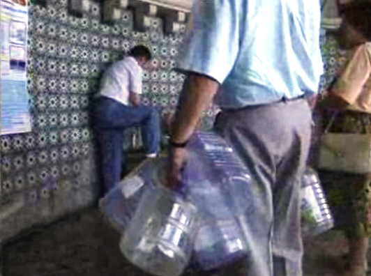 Cortes de água nos arredores de Lisboa