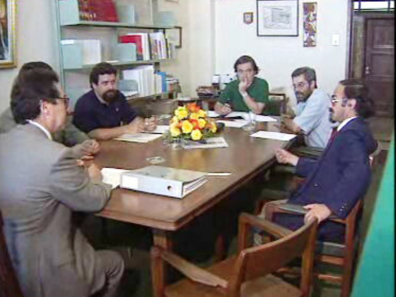 Reunião dos magistrados e funcionários judiciais