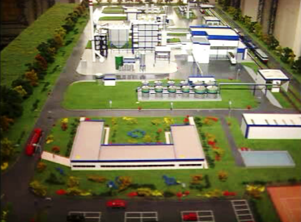 Central incineradora de resíduos tóxicos