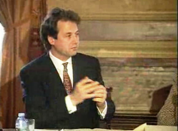 Visita de Julian McGauran a Lisboa