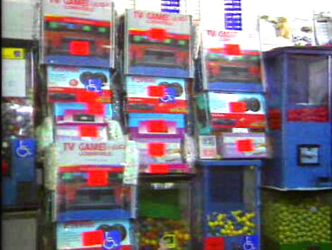 Apreensão de máquinas de jogo ilegal