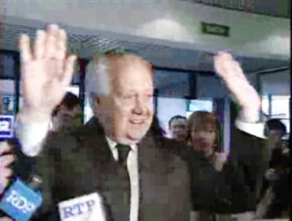 Reação de Mário Soares às críticas de Jorge Lacão