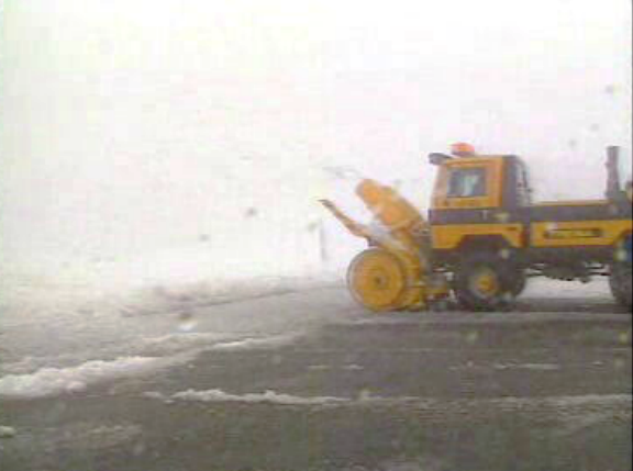 Mau tempo na Serra da Estrela