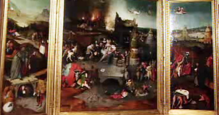 Exposição de pintura de Hieronymus Bosch