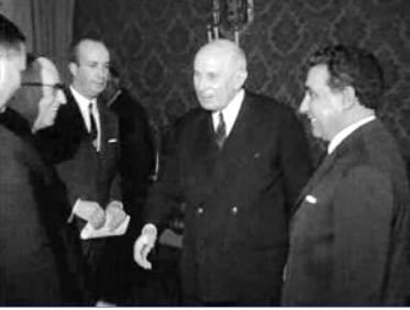 Américo Tomás recebe Inocêncio Galvão Teles