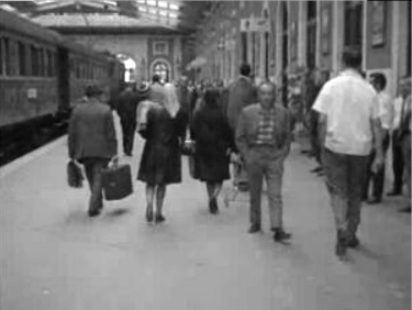 Chegada do Sud Express a Lisboa