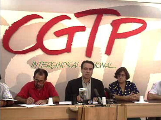 Conferência de imprensa de Carvalho da Silva