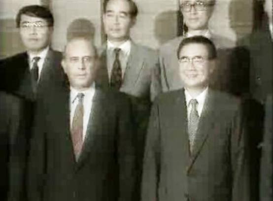 Rocha Vieira reúne com Li Peng