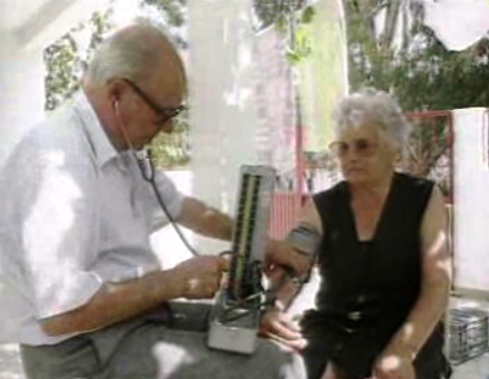 Unidade móvel de cuidados de saúde