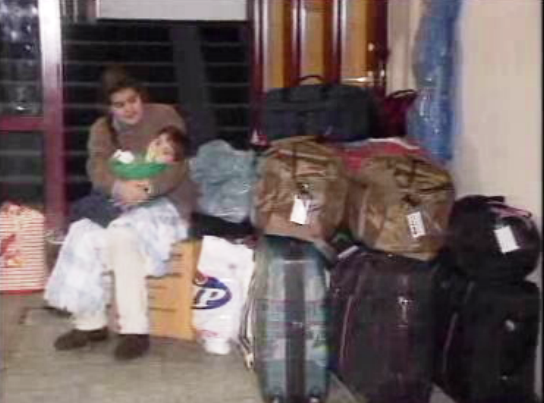 Partida de emigrantes portugueses burlados