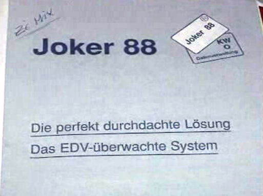 Jocker 88 ilegal