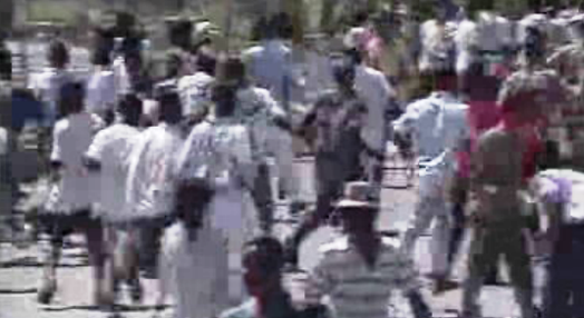 Manifestações pró Aristide no Haiti