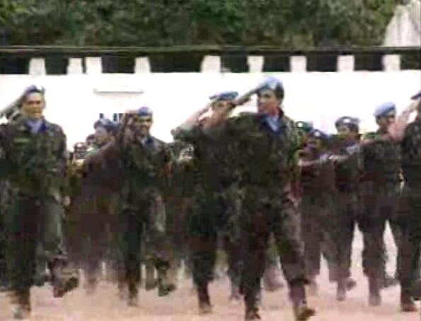 Tropas brasileiras em Moçambique