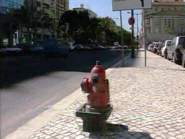 Placas informativas em Lisboa