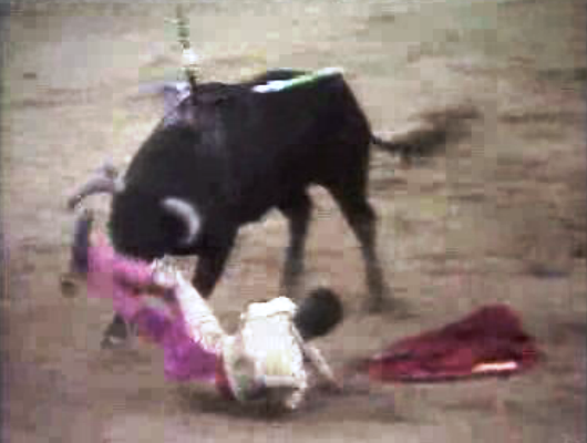 Acidente de Pedrito de Portugal em praça espanhola